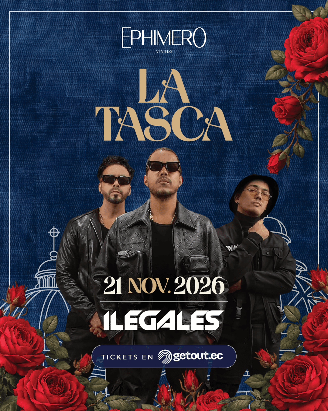La Tasca 2026 presenta a Ilegales en Ephimero, 21 de noviembre