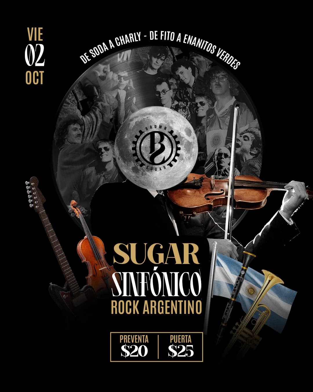 Sugar Sinfónico: Rock Argentino